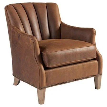 Princeton Transitional Channel-Back Chair